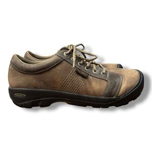 Keen Austin Brown Leather Casual Oxford Shoe 1007722 Lace Up Men’s Size 13